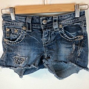 Miss Me Signature shorts size 24 medium wash